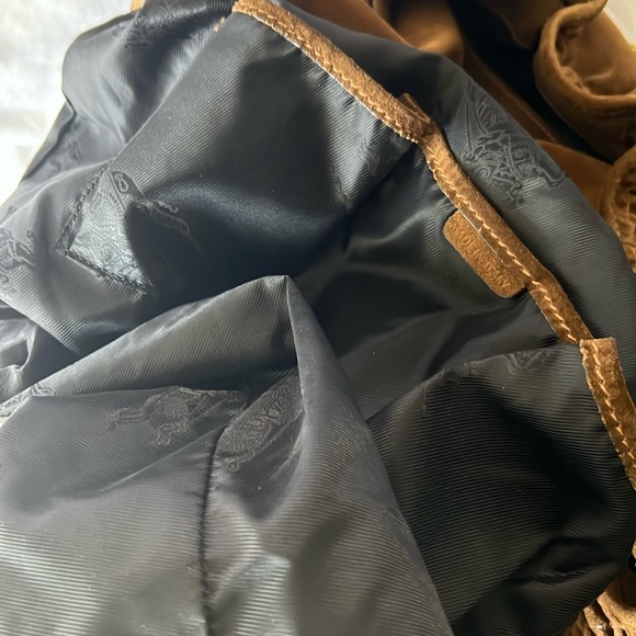 Burberry Authentic Suede Shoulderbag Fire - Picture 11 of 17